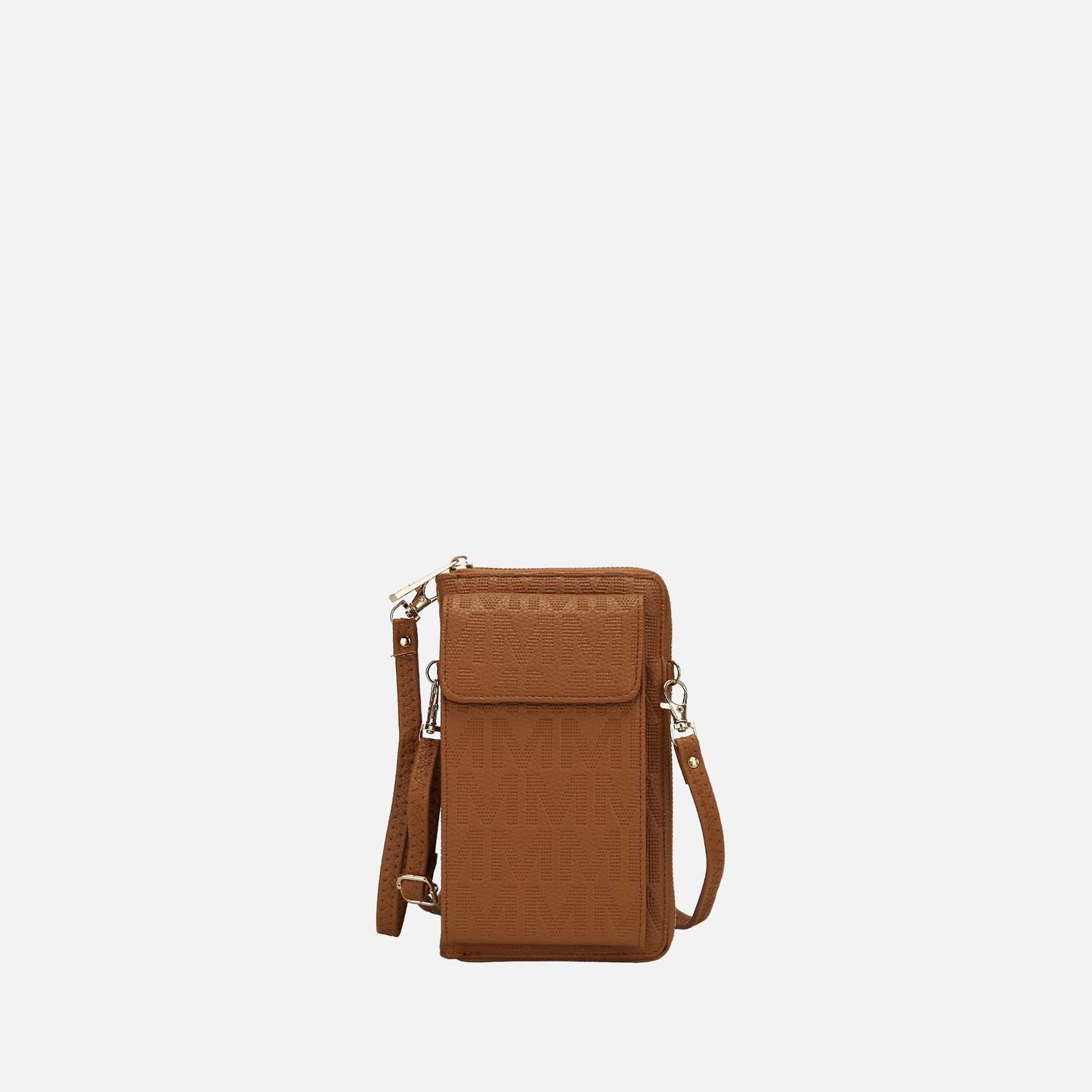 Mkf Collection by Mia K. - Caddy Signature Phone Crossbody in Midnight Blue view 5 - Mkf Collection Crossbody Bags