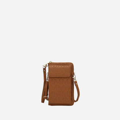 Mkf Collection by Mia K. - Caddy Signature Phone Crossbody in Midnight Blue view 5 - Mkf Collection Crossbody Bags