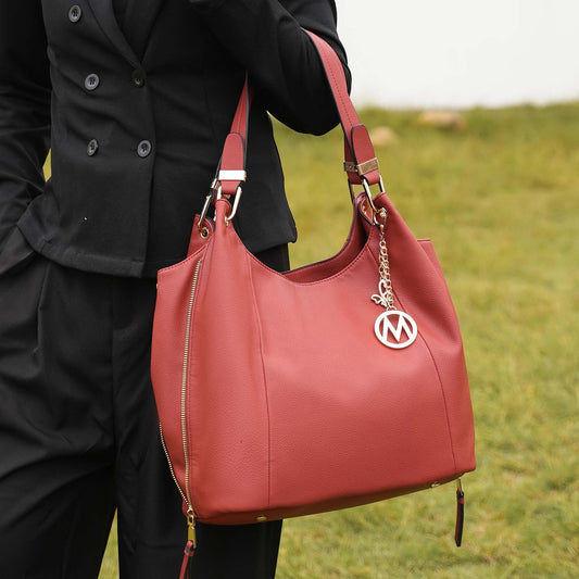 Mkf Collection by Mia K. - Calina Shoulder Bag in Black view 2 - Mia Calina