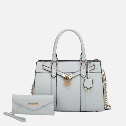 Mkf Collection by Mia K. - Christine L Shoulder and Wallet Set view 10 - Mkf Collection Handbag Sets (one-piece)