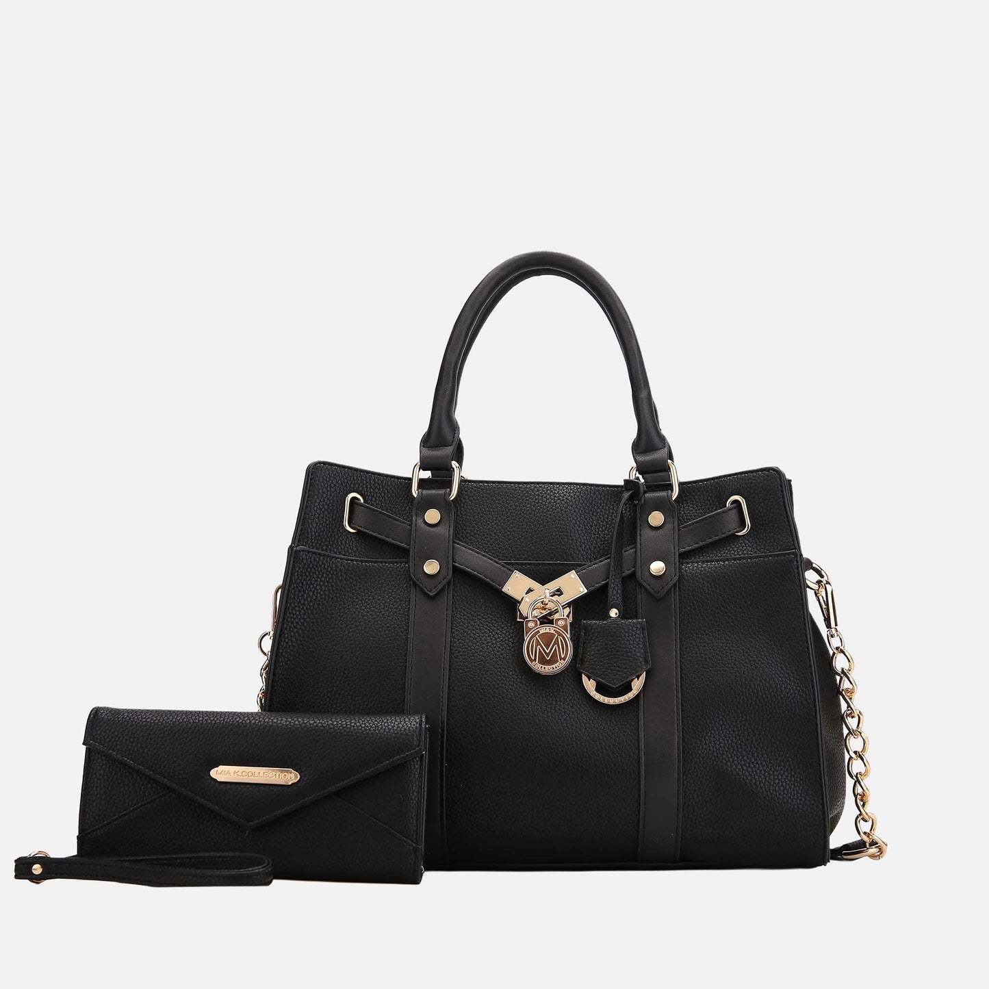 Mkf Collection by Mia K. - Christine L Shoulder and Wallet Set view 13 - Mkf Collection Handbag Sets (one-piece)