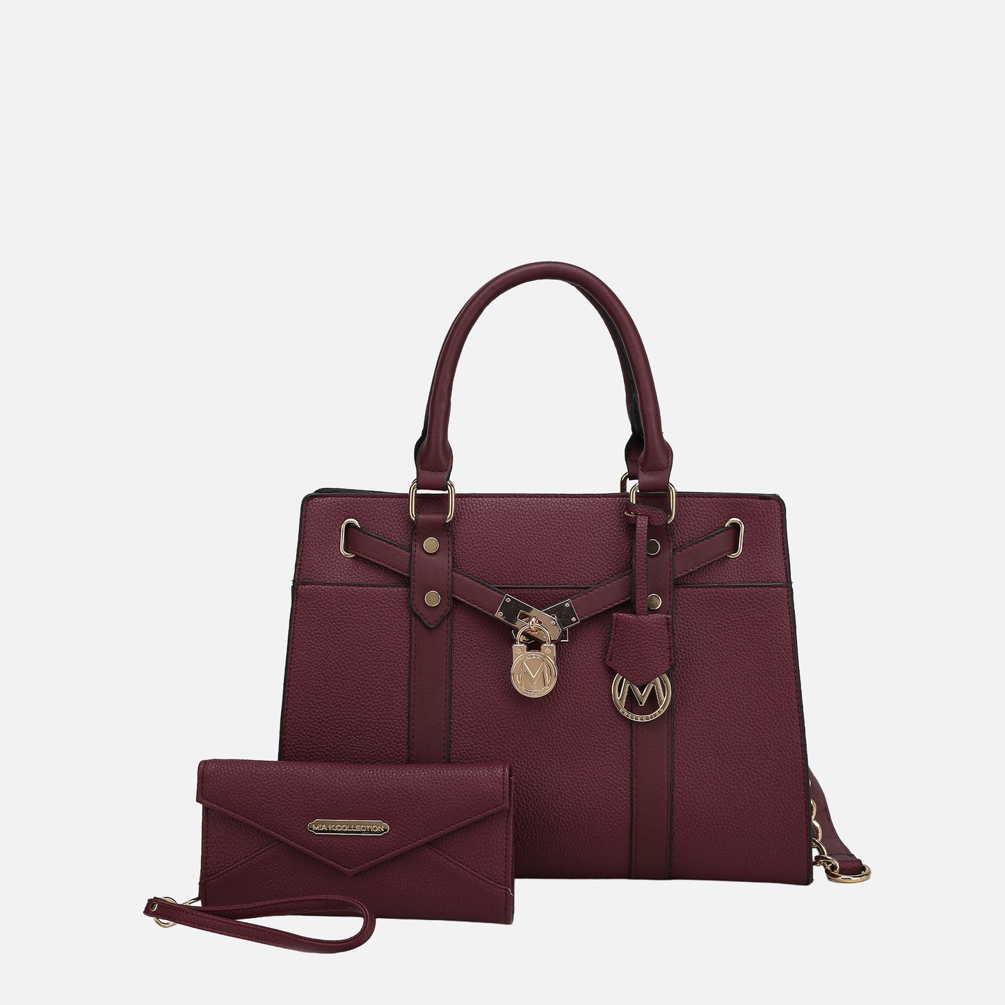 Mkf Collection by Mia K. - Christine L Shoulder and Wallet Set view 14 - Mkf Collection Handbag Sets (one-piece)