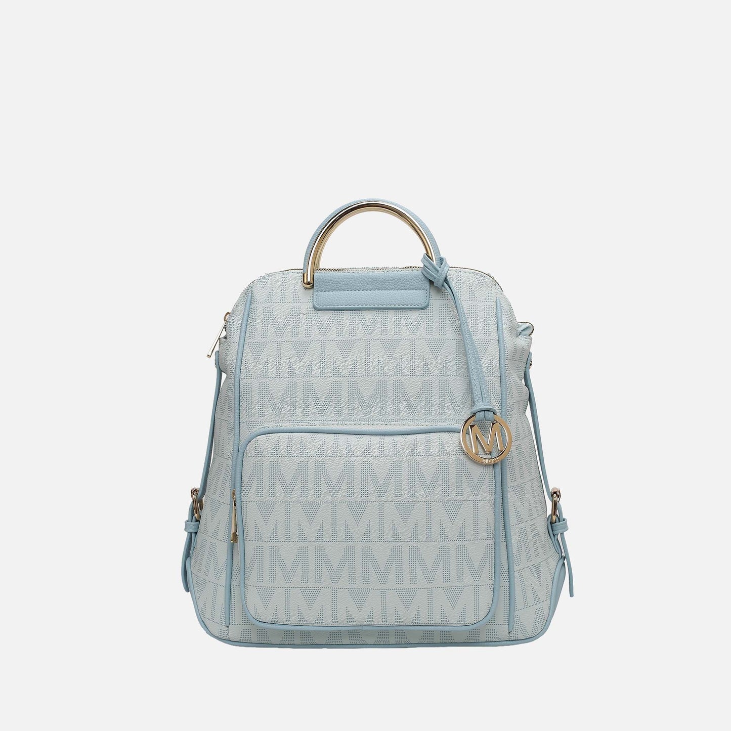 Mkf Collection by Mia K. - Cora Signature Backpack Handbag in Red - Mkf Collection Bags