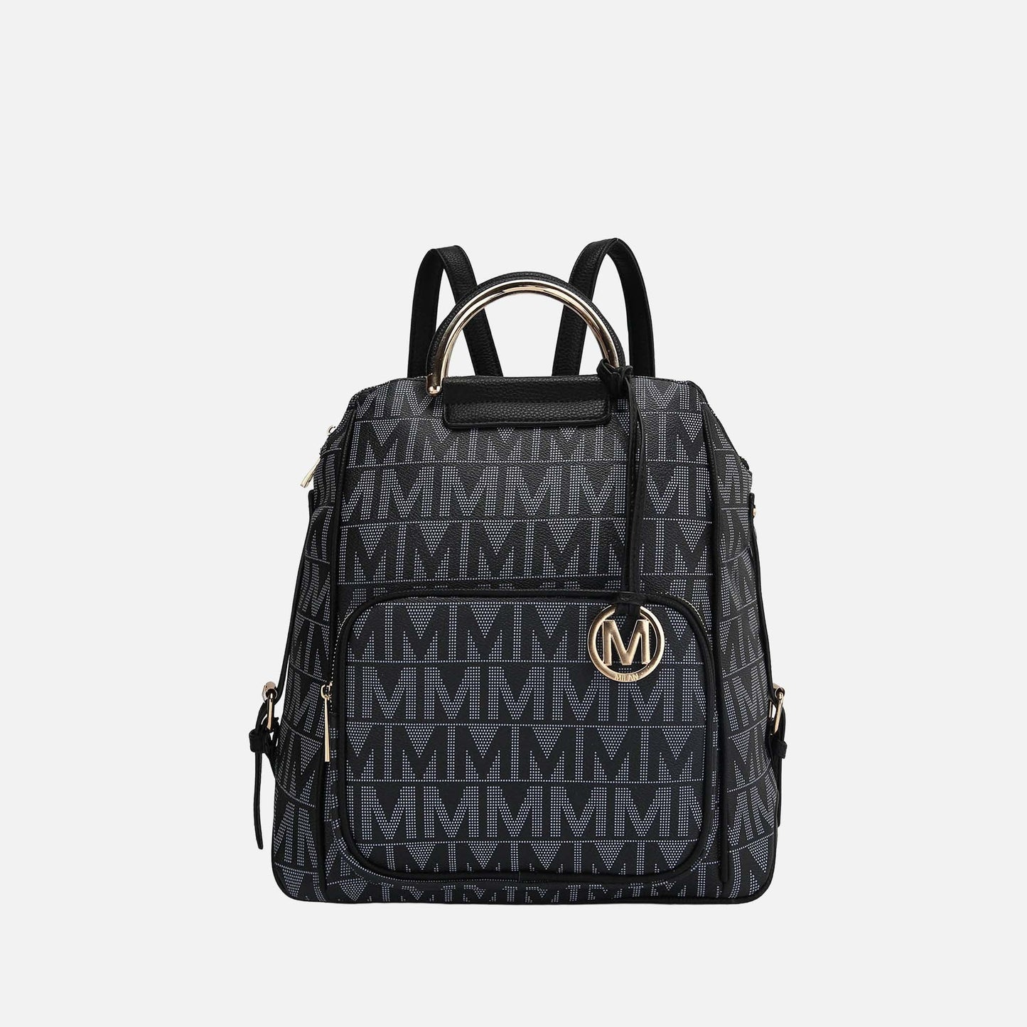Mkf Collection by Mia K. - Cora Signature Backpack Handbag view 14 - Mkf Collection Bags