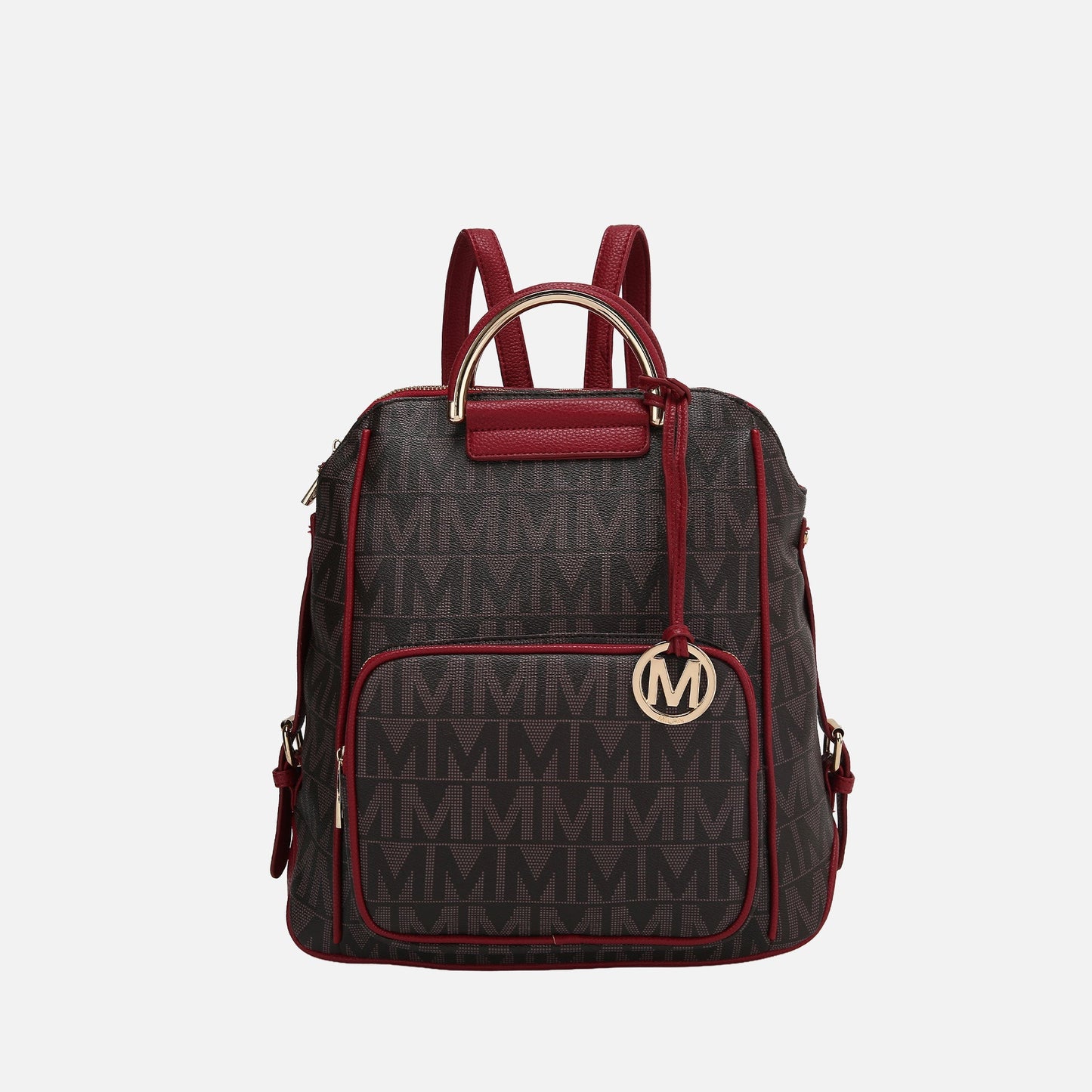Mkf Collection by Mia K. - Cora Signature Backpack Handbag view 16 - Mkf Collection Bags