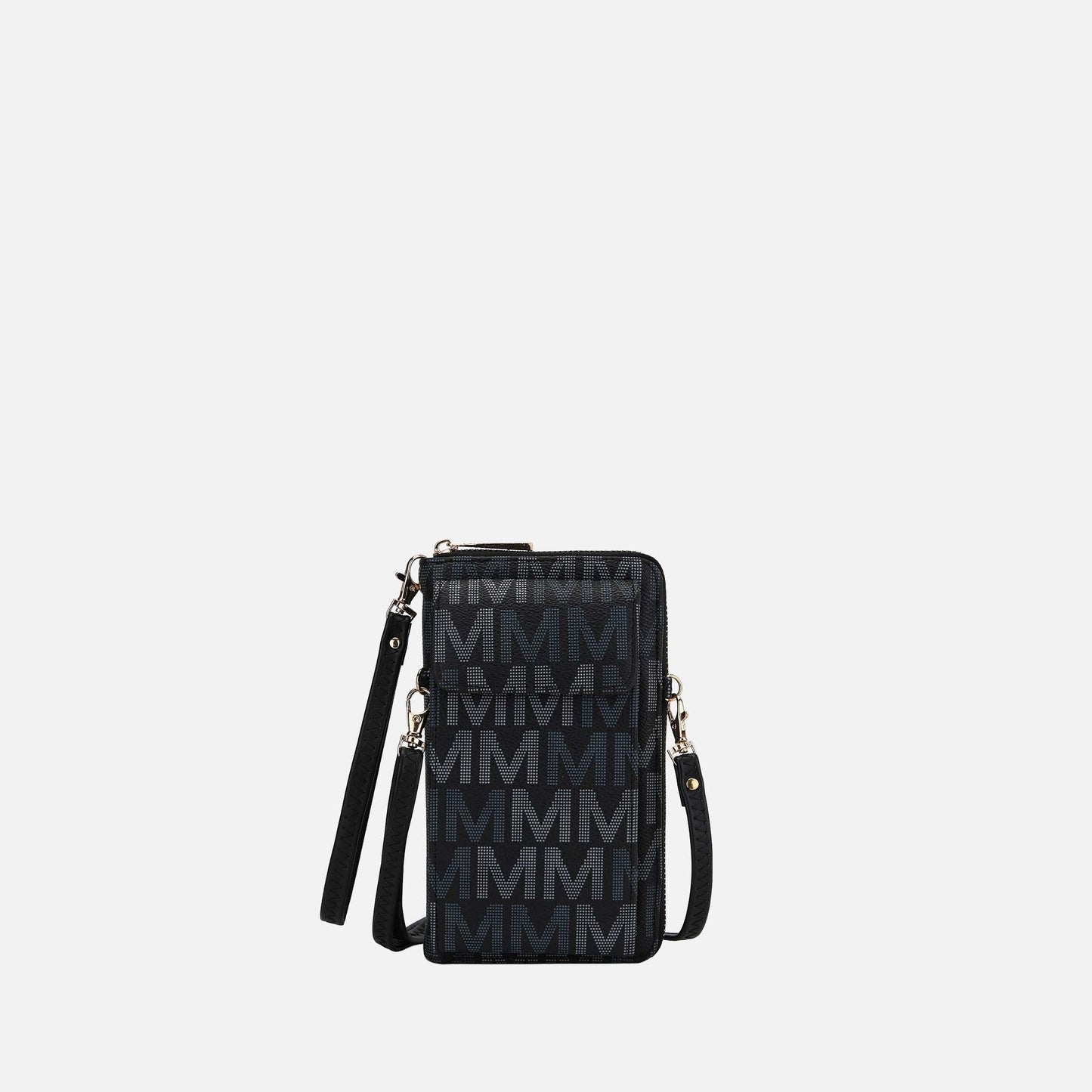 Mkf Collection by Mia K. - Cossetta Phone Crossbody Handbag in Black view 10 - Mkf Collection Crossbody Bags (one-piece)