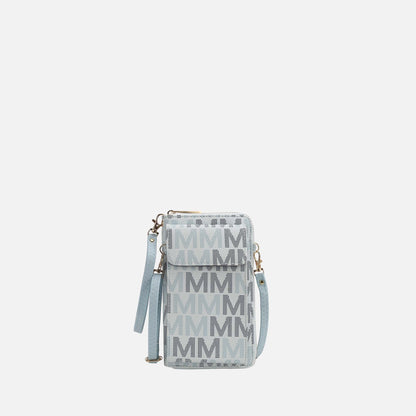Mkf Collection by Mia K. - Cossetta Phone Crossbody Handbag in Tan view 6 - Mkf Collection Crossbody Bags (one-piece)