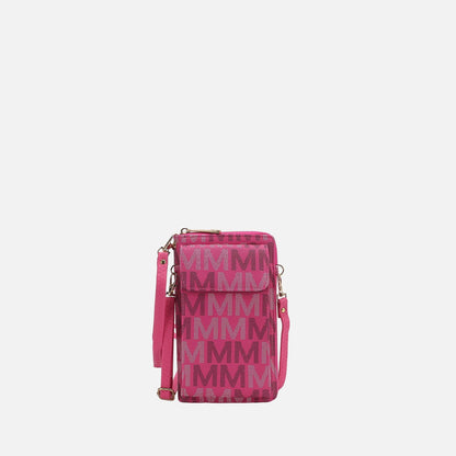 Mkf Collection by Mia K. - Cossetta Phone Crossbody Handbag in Purple view 7 - Mkf Collection Crossbody Bags (one-piece)