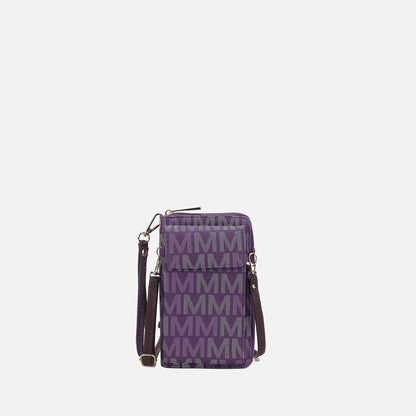 Mkf Collection by Mia K. - Cossetta Phone Crossbody Handbag in Fuchsia view 8 - Mkf Collection Crossbody Bags (one-piece)