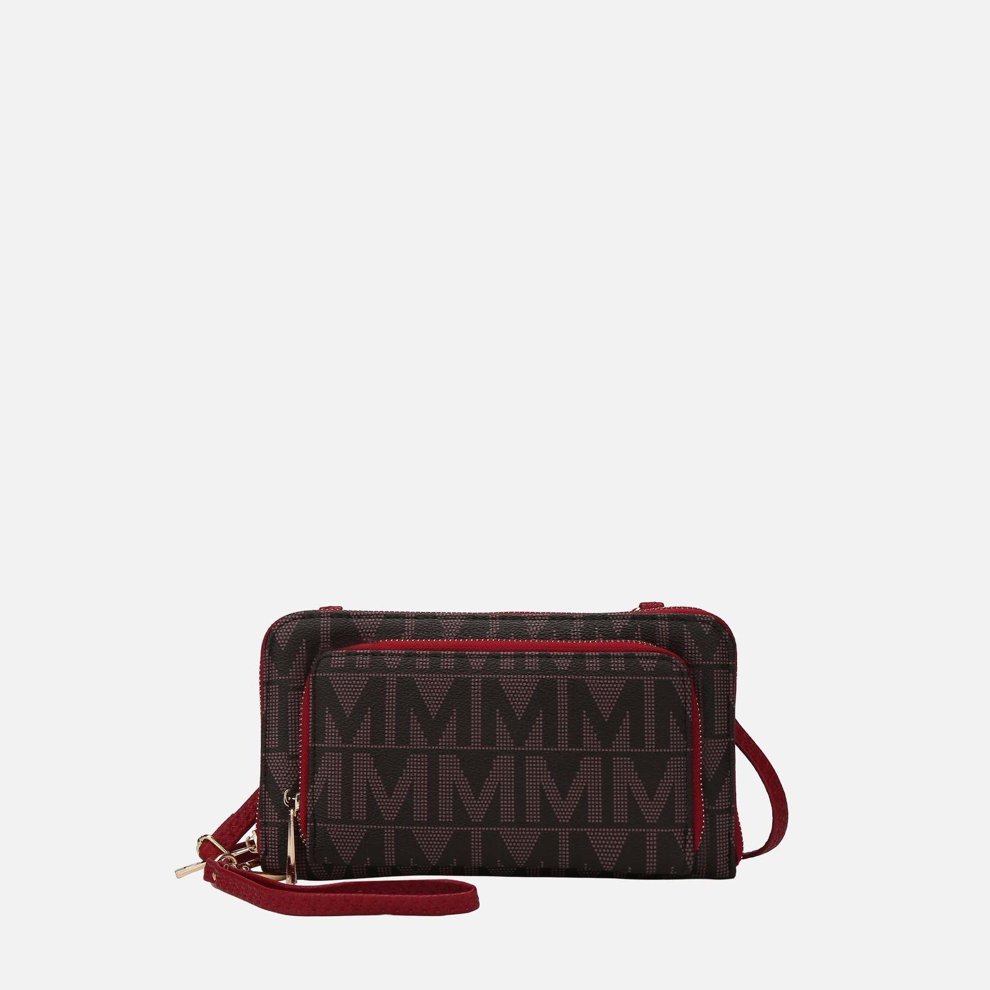Mkf Collection by Mia K. - Dilma Phone Crossbody Bag in White view 4 - Mkf Collection Crossbody Bags
