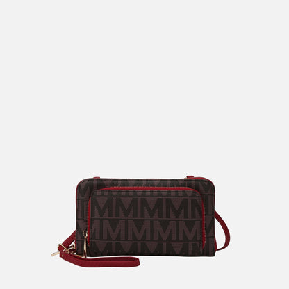 Mkf Collection by Mia K. - Dilma Phone Crossbody Bag in White view 4 - Mkf Collection Crossbody Bags