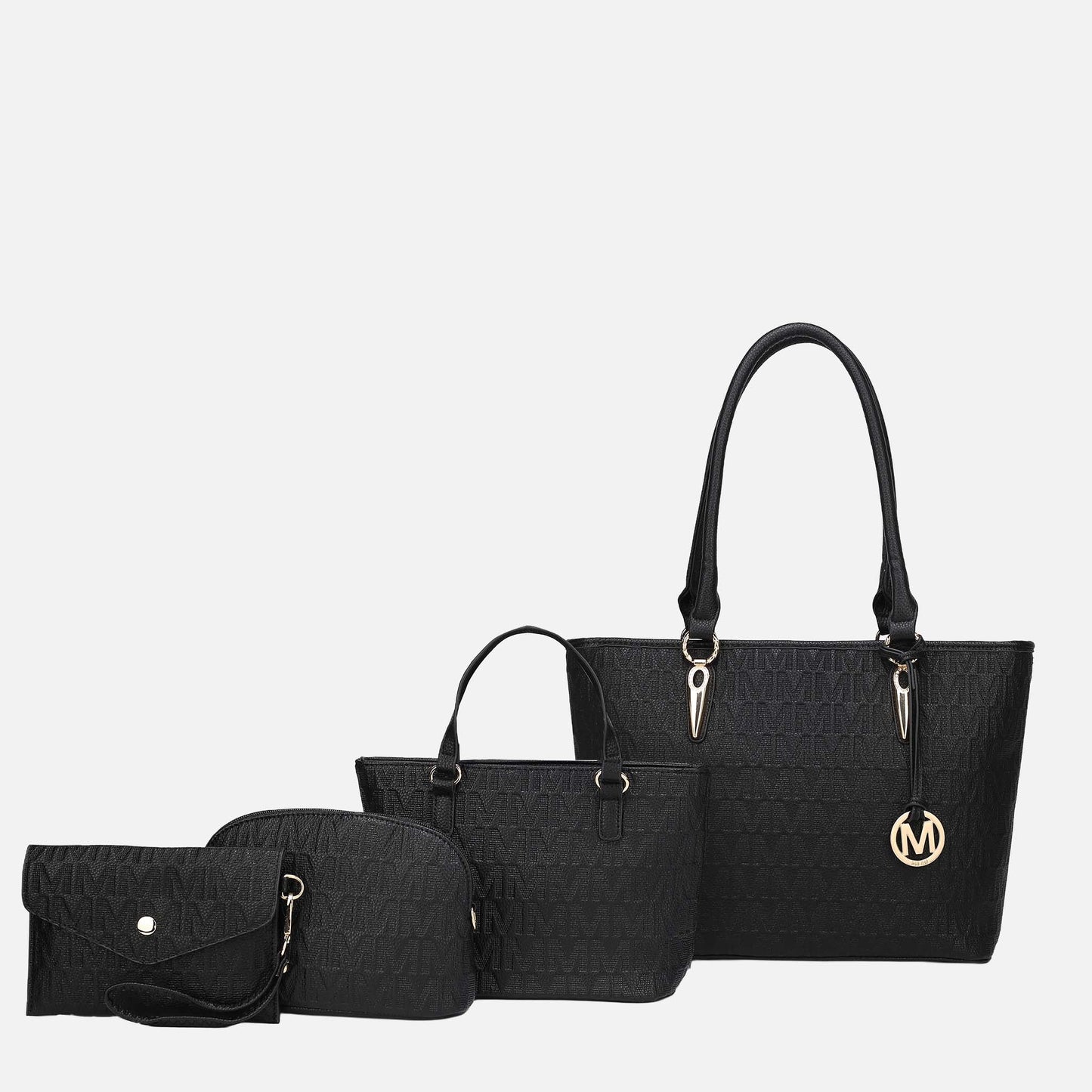 Mkf Collection by Mia K. - Edelyn Signature Tote Bag and Set view 16 - Mkf Collection Bags (one-piece)