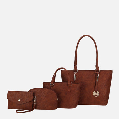 Mkf Collection by Mia K. - Edelyn Signature Tote Bag and Set view 17 - Mkf Collection Bags (one-piece)