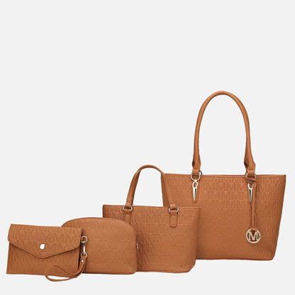 Mkf Collection by Mia K. - Edelyn Signature Tote Bag and Set view 18 - Mkf Collection Bags (one-piece)