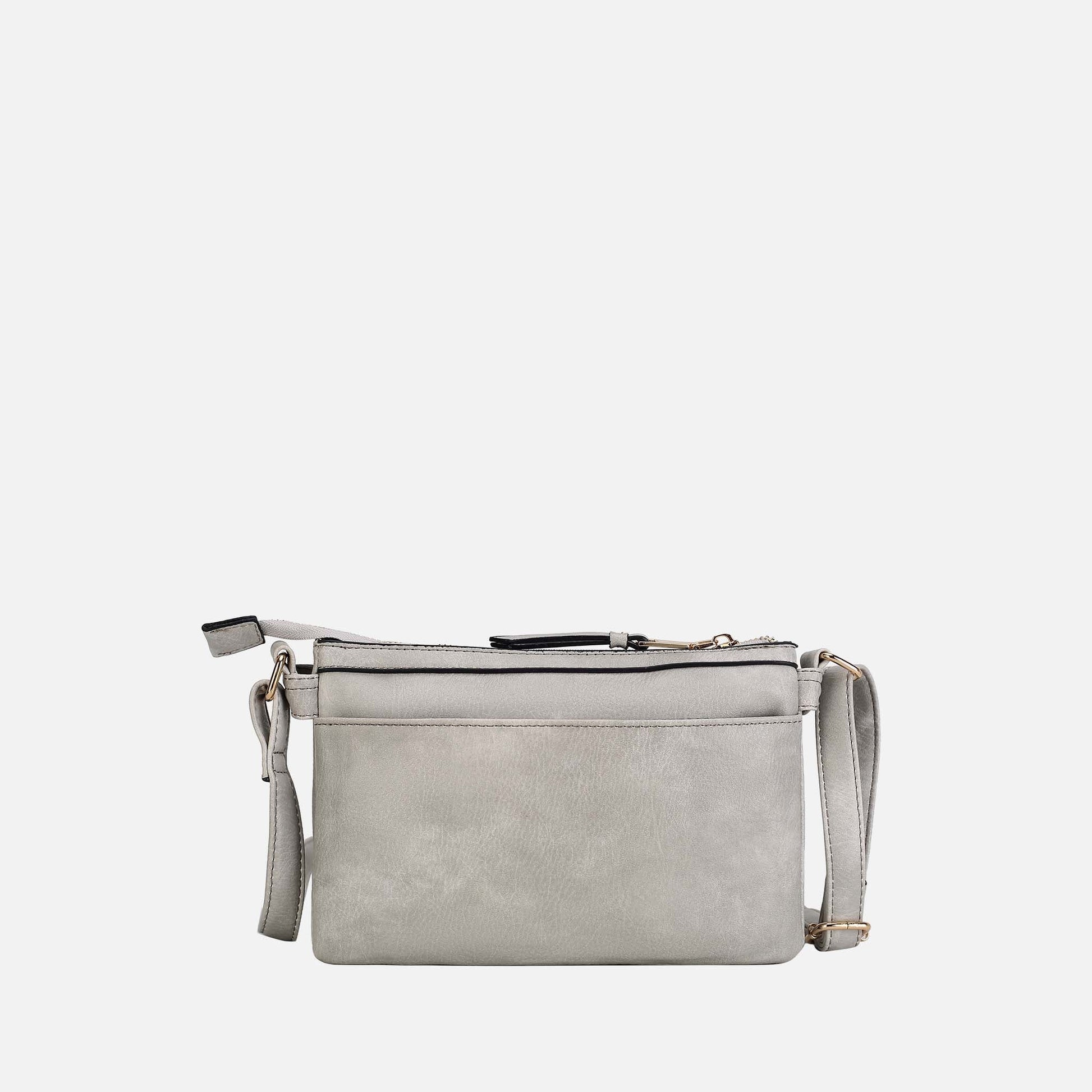 Mkf Collection by Mia K. - Elaina Crossbody Bag in White view 3 - Mkf Collection Crossbody Bags