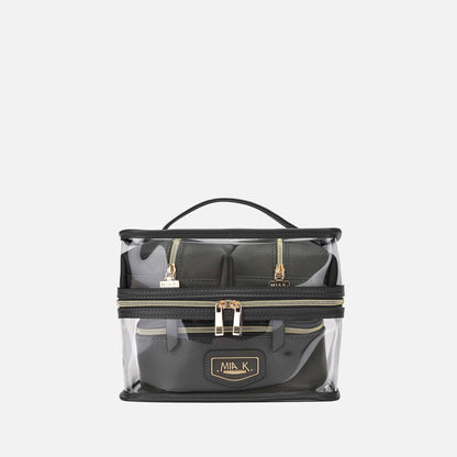 Mkf Collection by Mia K. - Emma Cosmetic Case and Set in Taupe view 17 - Mkf Collection Handbag Sets (one-piece)