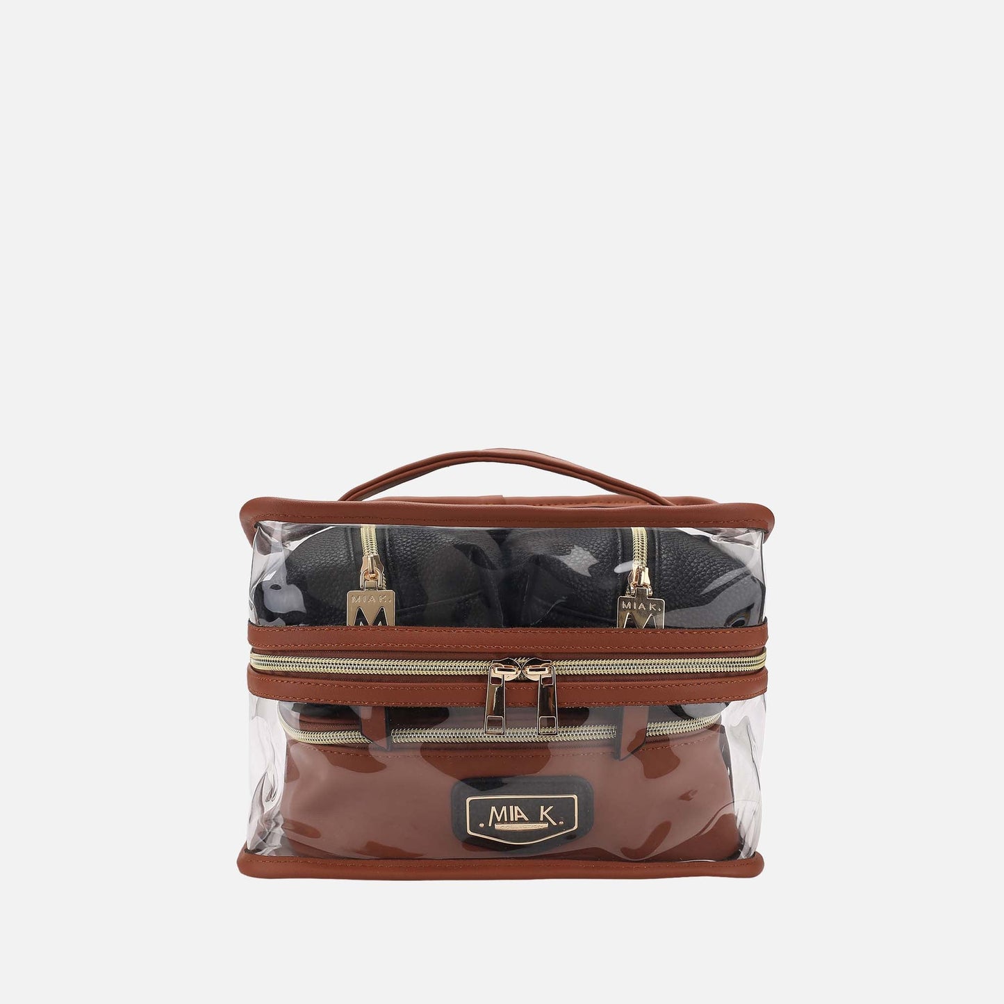 Mkf Collection by Mia K. - Emma Cosmetic Case and Set view 19 - Mkf Collection Handbag Sets (one-piece)
