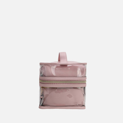Mkf Collection by Mia K. - Emma Cosmetic Case and Set in Light Blue view 3 - Mkf Collection Handbag Sets (one-piece)