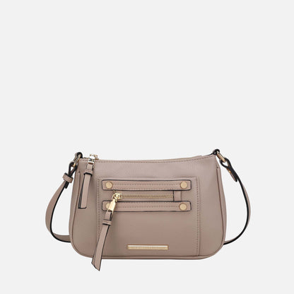Mkf Collection by Mia K. - Essie Crossbody Bag in Hunter view 6 - Mkf Collection Crossbody Bags