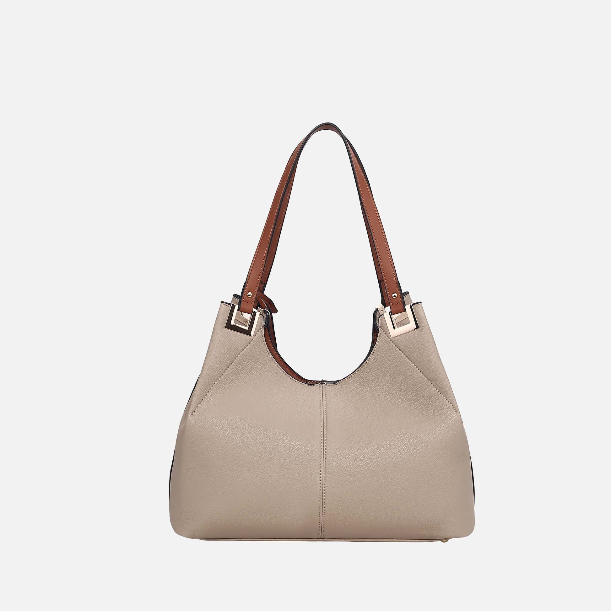 Mkf Collection by Mia K. - Estelle Shoulder Bag in Burgundy view 3 - Mkf Collection Bags