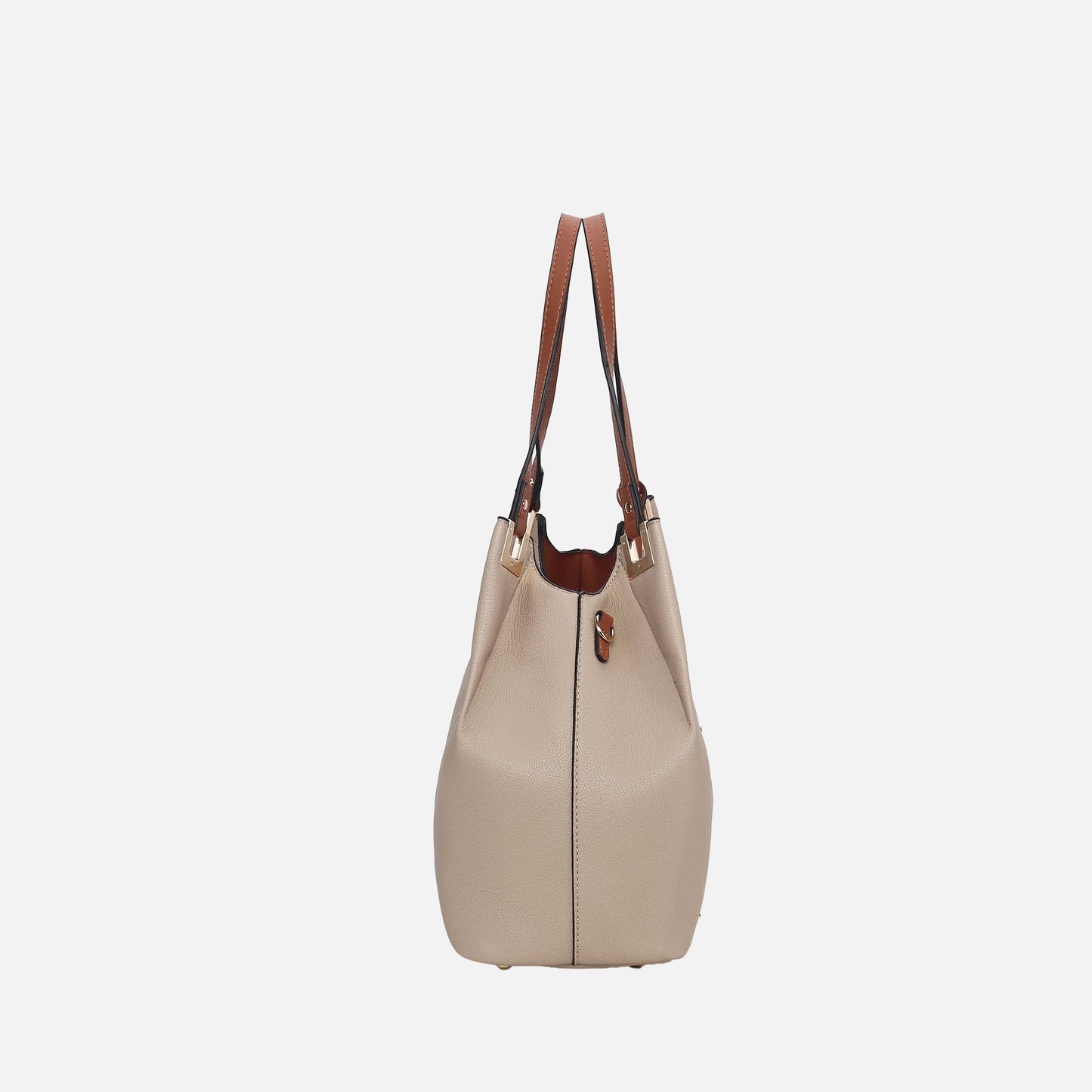 Mkf Collection by Mia K. - Estelle Shoulder Bag in Coffee view 4 - Mkf Collection Bags