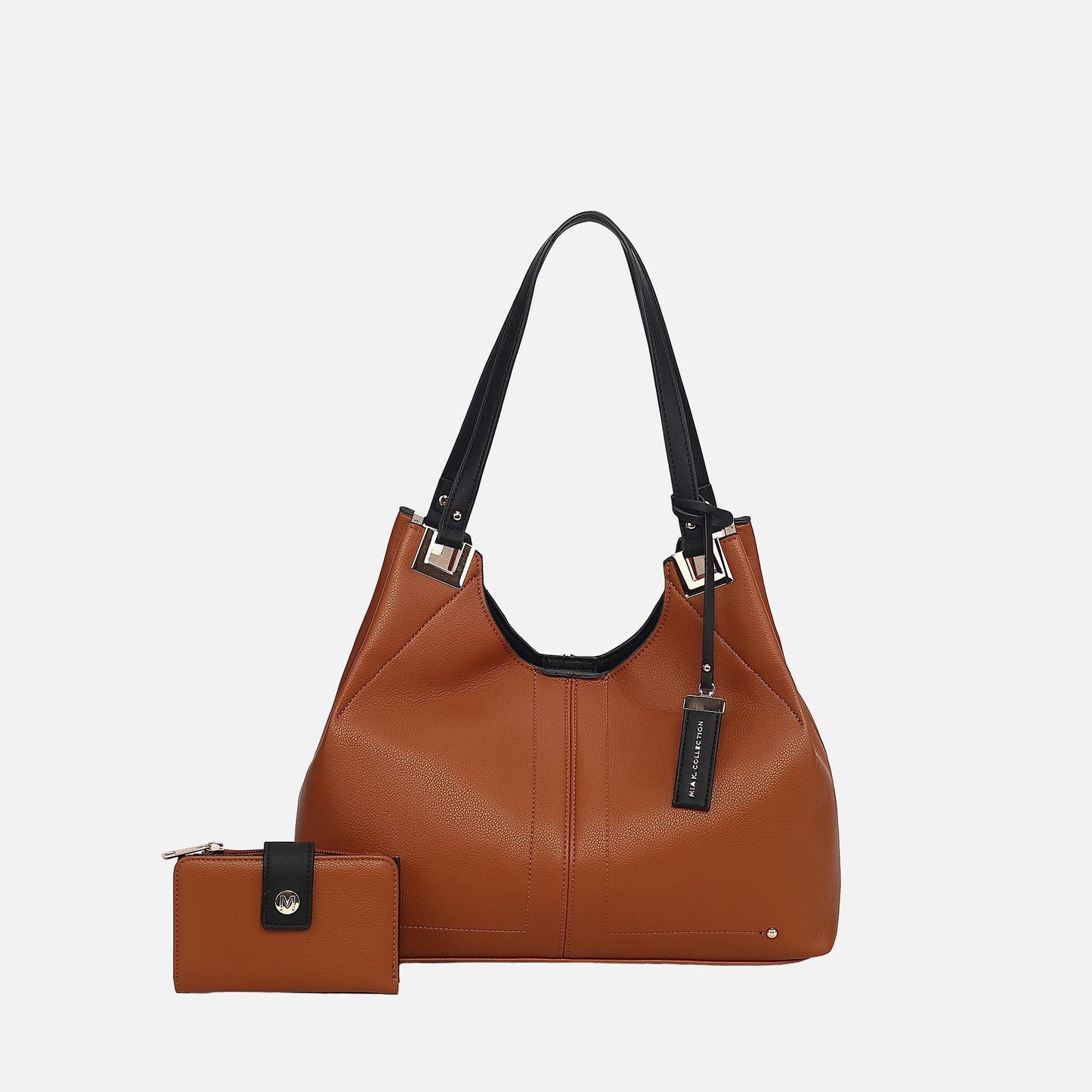 Mkf Collection by Mia K. - Estelle Shoulder Bag in Yellow view 12 - Mkf Collection Bags