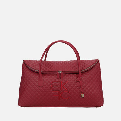 Mkf Collection by Mia K. - Eulalie Weekender Bag in Navy view 5 - Mkf Collection Bags