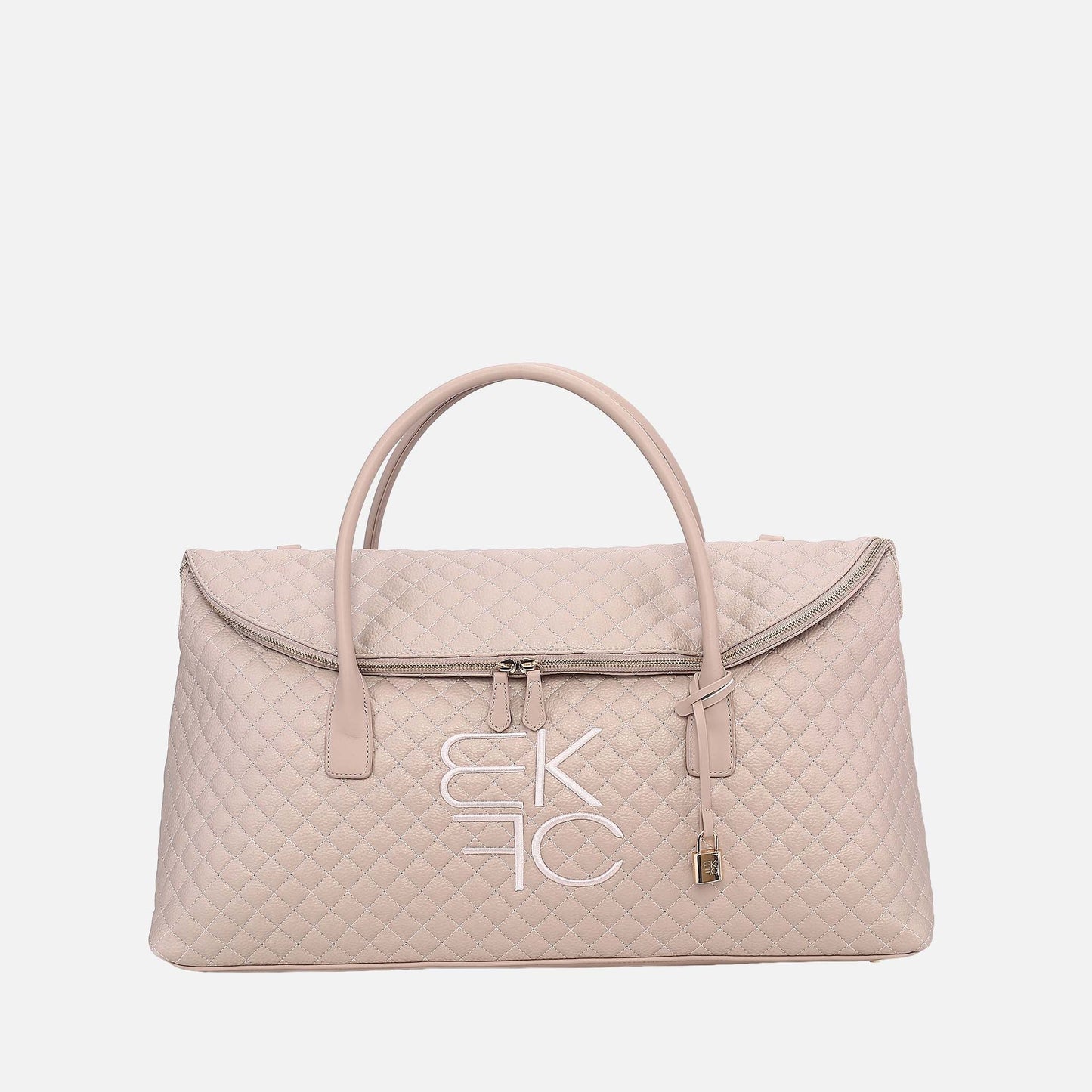 Mkf Collection by Mia K. - Eulalie Weekender Bag in Pink view 6 - Mkf Collection Bags