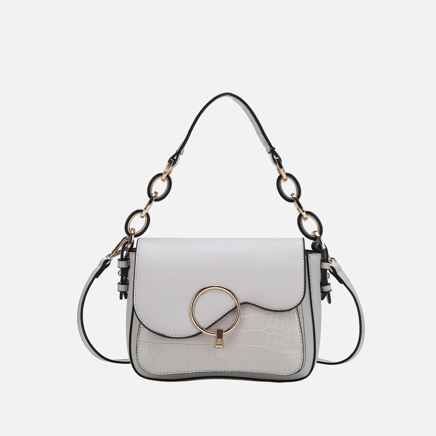 Mkf Collection by Mia K. - Fanta Croc Shoulder Bag view 12 - Mkf Collection Bags