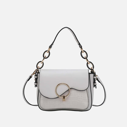 Mkf Collection by Mia K. - Fanta Croc Shoulder Bag view 12 - Mkf Collection Bags