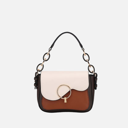 Mkf Collection by Mia K. - Fantasia Shouder Bag in Charcoal Grey view 5 - Mkf Collection Bags