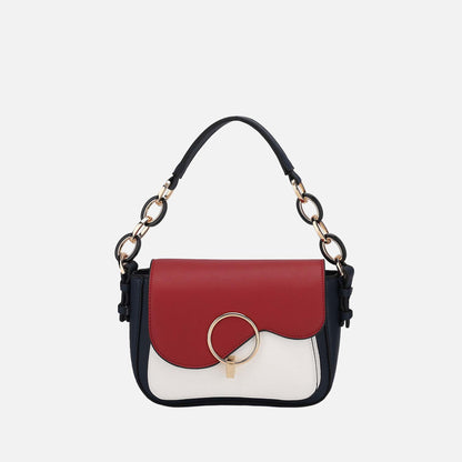 Mkf Collection by Mia K. - Fantasia Shouder Bag in Cognac Brown - Mkf Collection Bags