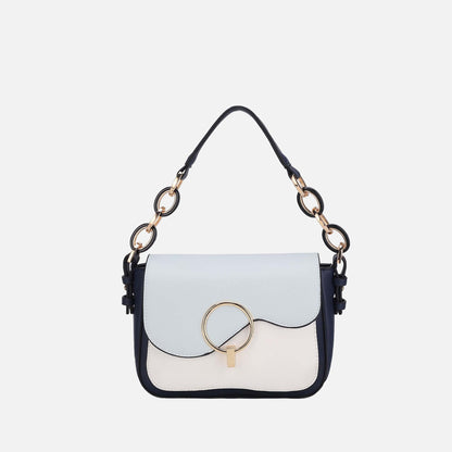 Mkf Collection by Mia K. - Fantasia Shouder Bag in Light Grey view 9 - Mkf Collection Bags