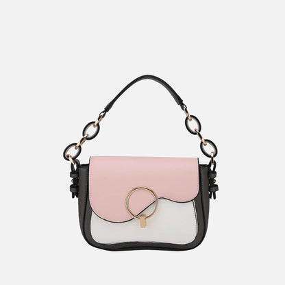 Mkf Collection by Mia K. - Fantasia Shouder Bag in Navy view 6 - Mkf Collection Bags