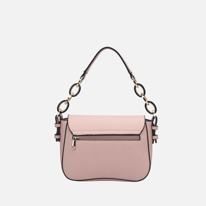 Mkf Collection by Mia K. - Fantasia Shouder Bag in Yellow view 3 - Mkf Collection Bags