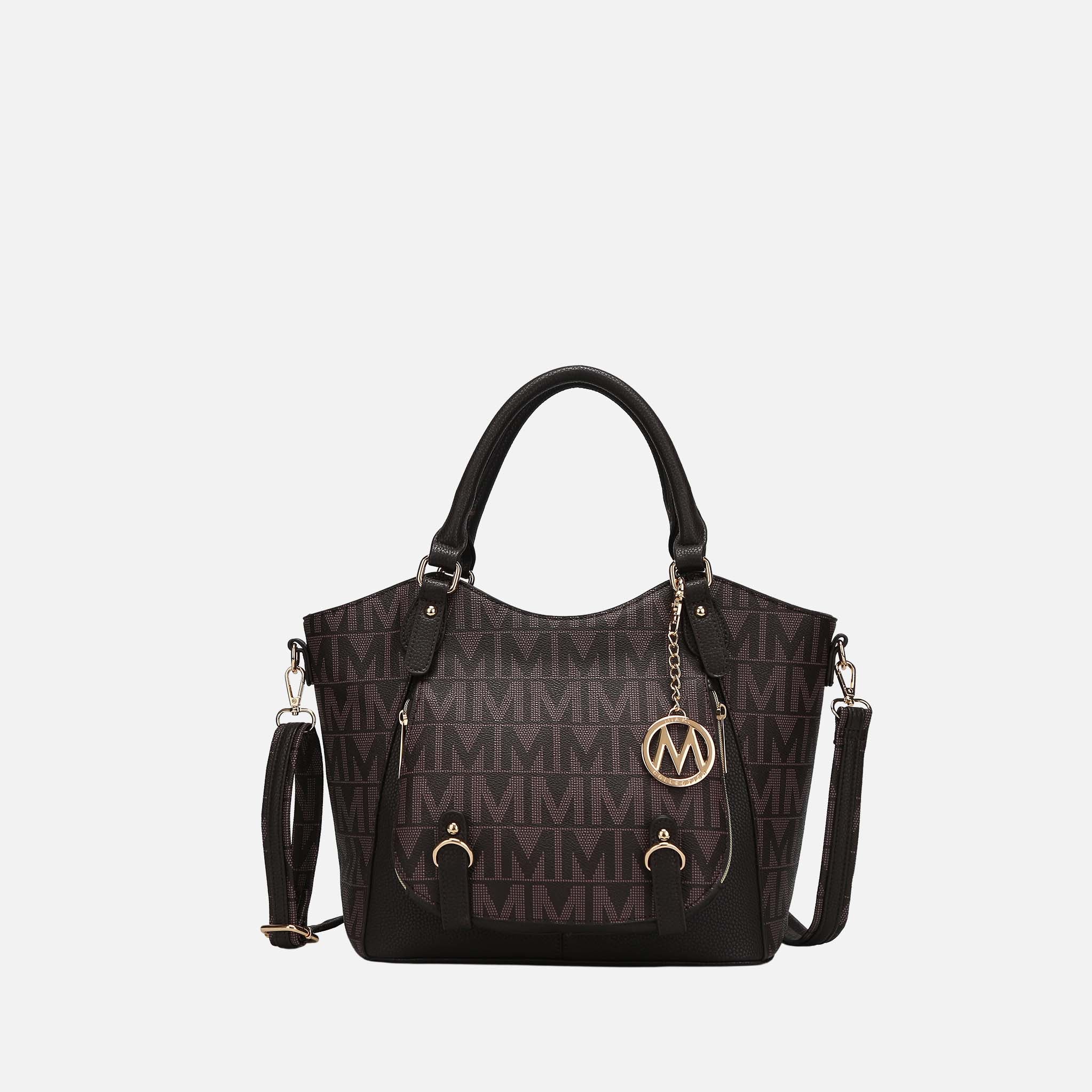 Mkf Collection by Mia K. - Fula Signature Shoulder Bag Fuchsia view 7 (bag) - mkf collection bags, mkf  - shop at us.meeeshop