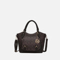 Mkf Collection by Mia K. - Fula Signature Shoulder Bag Fuchsia view 7 (bag) - mkf collection bags, mkf  - shop at us.meeeshop