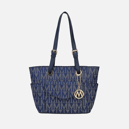 Mkf Collection by Mia K. - Griselda Signature Tote Bag in Red - Mkf Collection Bags