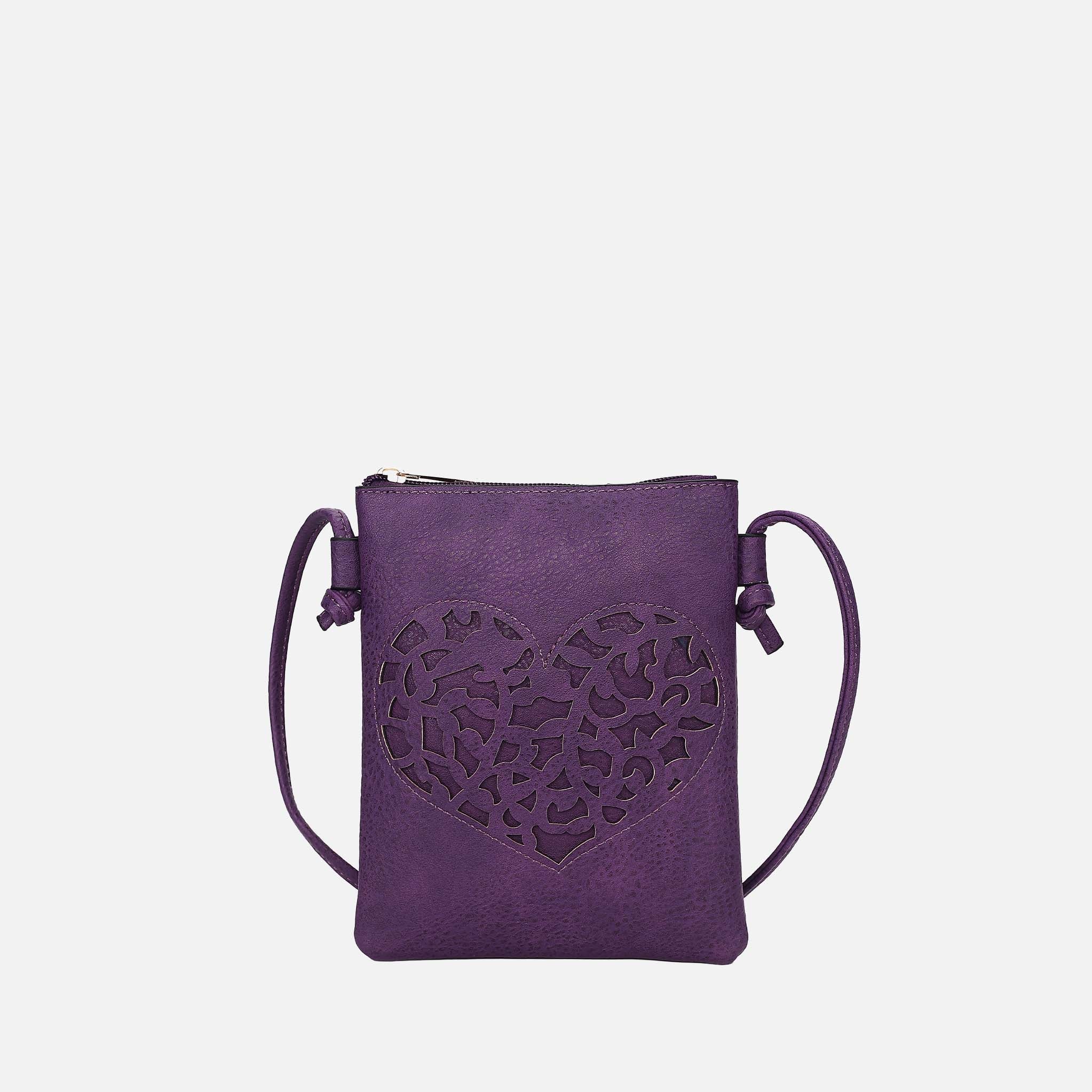 Mkf Collection by Mia K. - Heartly Crossbody Bag view 21 (bag) - mkf collection crossbody bags, mkf col - shop at us.meeeshop