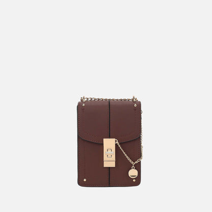 Mkf Collection by Mia K. - Iona Crossbody Bag in Pink view 7 - Mkf Collection Crossbody Bags