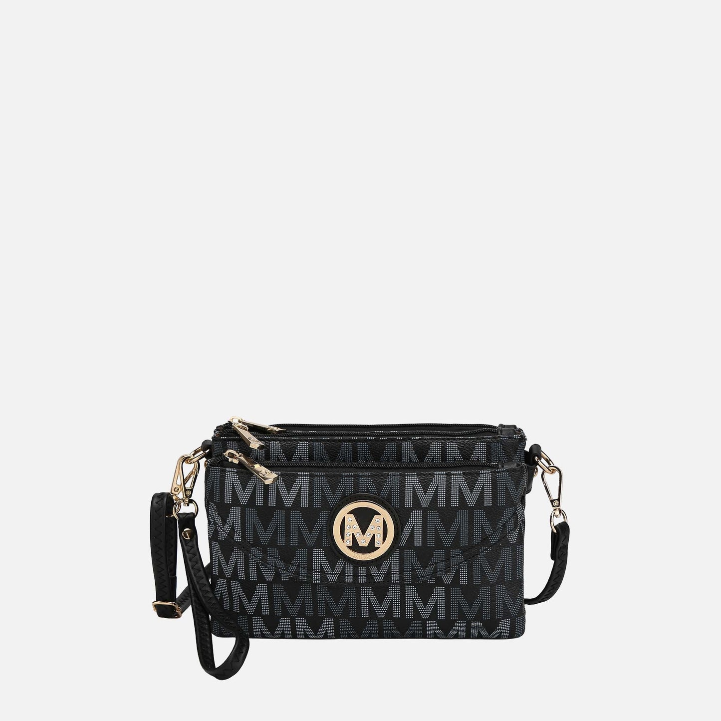 Mkf Collection by Mia K. - Ishani Signature Crossbody Bag in Camel view 6 - Mkf Collection Crossbody Bags