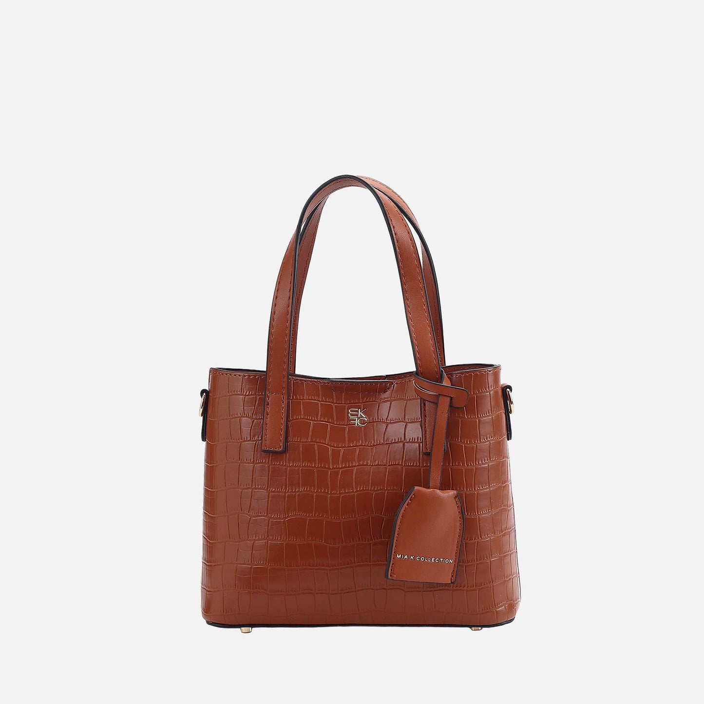 Mkf Collection by Mia K. - Isolde Tote Bag in Orange view 10 - Mkf Collection Bags