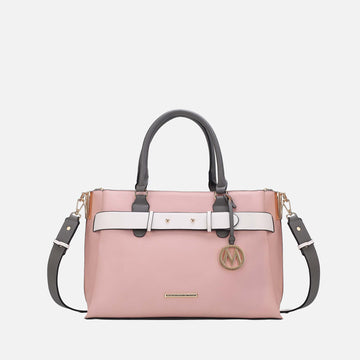 Mkf Collection by Mia K. - Jamie Shoulder Bag in Beige - Mia Collection Purses