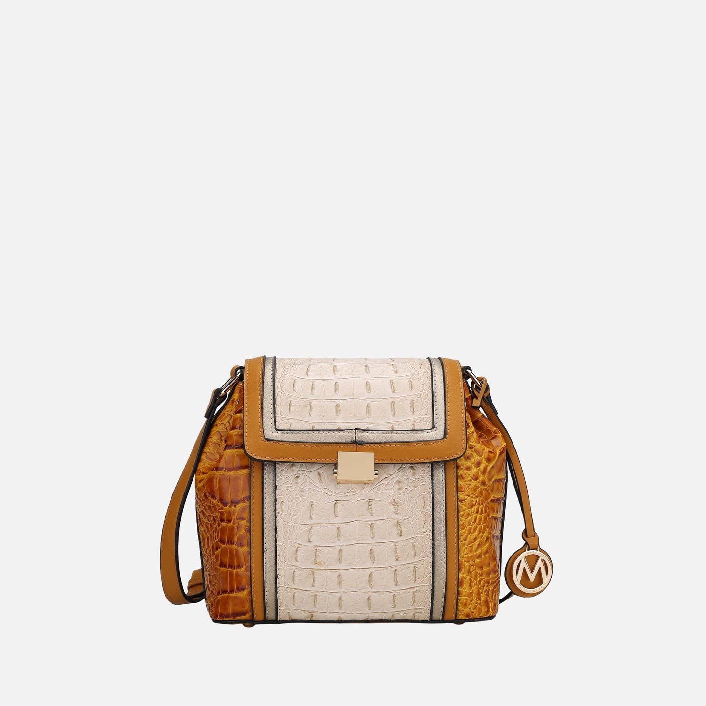 Mkf Collection by Mia K. - Jamilah Shoulder Bag in Brown view 3 - Mkf Collection Bags