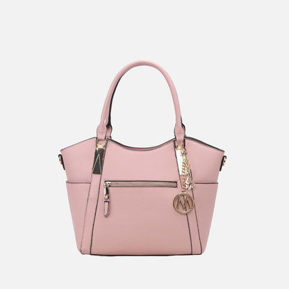 Mkf Collection by Mia K. - Janise Tote Bag in Dusty Pink view 16 - Mkf Collection Bags