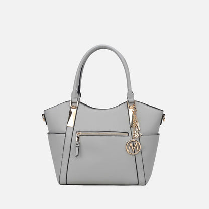 Mkf Collection by Mia K. - Janise Tote Bag in Emerald Green view 15 - Mkf Collection Bags