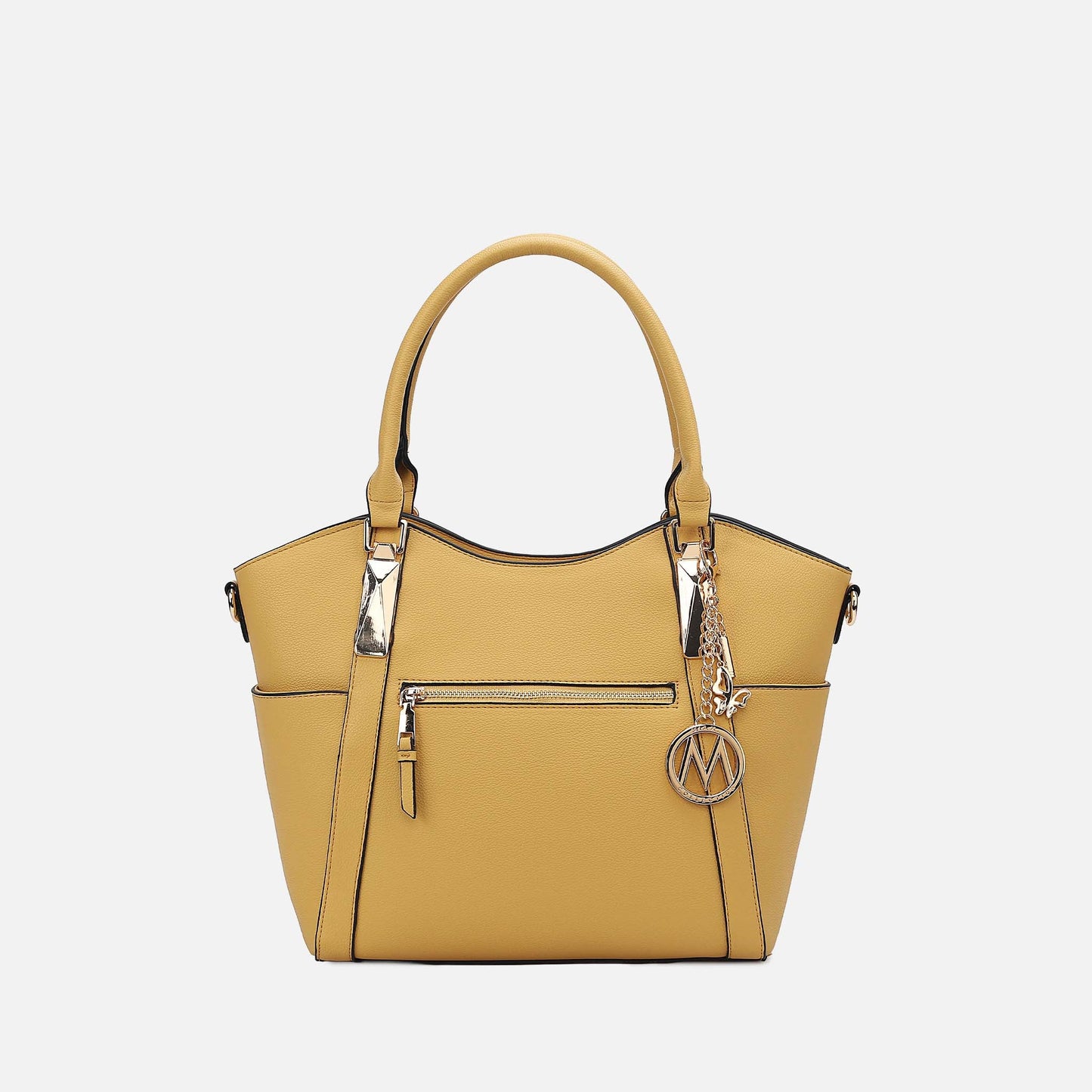 Mkf Collection by Mia K. - Janise Tote Bag in White view 10 - Mkf Collection Bags