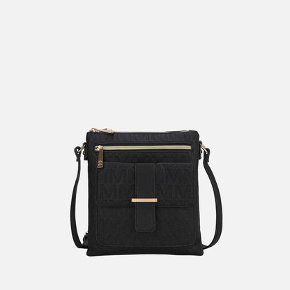 Mkf Collection by Mia K. - Janni Signature Crossbody Bag in Camel view 11 - Mkf Collection Crossbody Bags