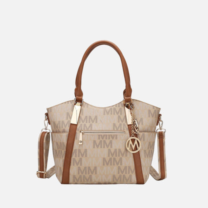 Mkf Collection by Mia K. - Jeneece Signature Tote Bag in Camel view 7 - Mkf Collection Bags