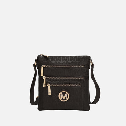 Mkf Collection by Mia K. - Jessy Signature Crossbody Bag in Indigo view 14 - Mkf Collection Crossbody Bags
